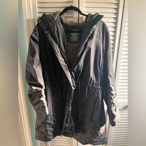 NWOT Black Winter Warmer LLBean Jacket